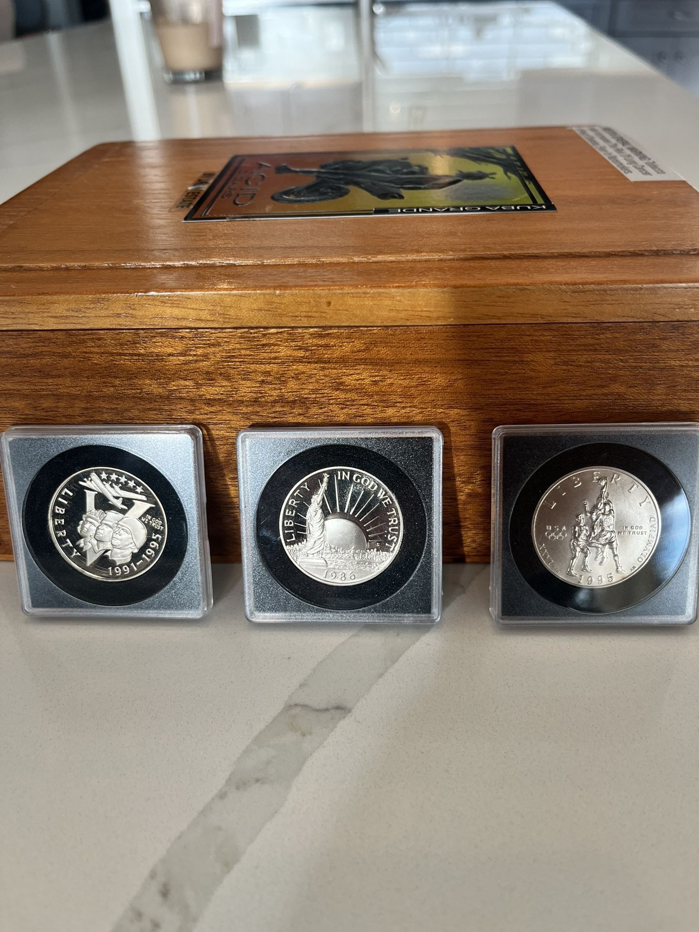 Three Commemorative Half Dollars (clad)