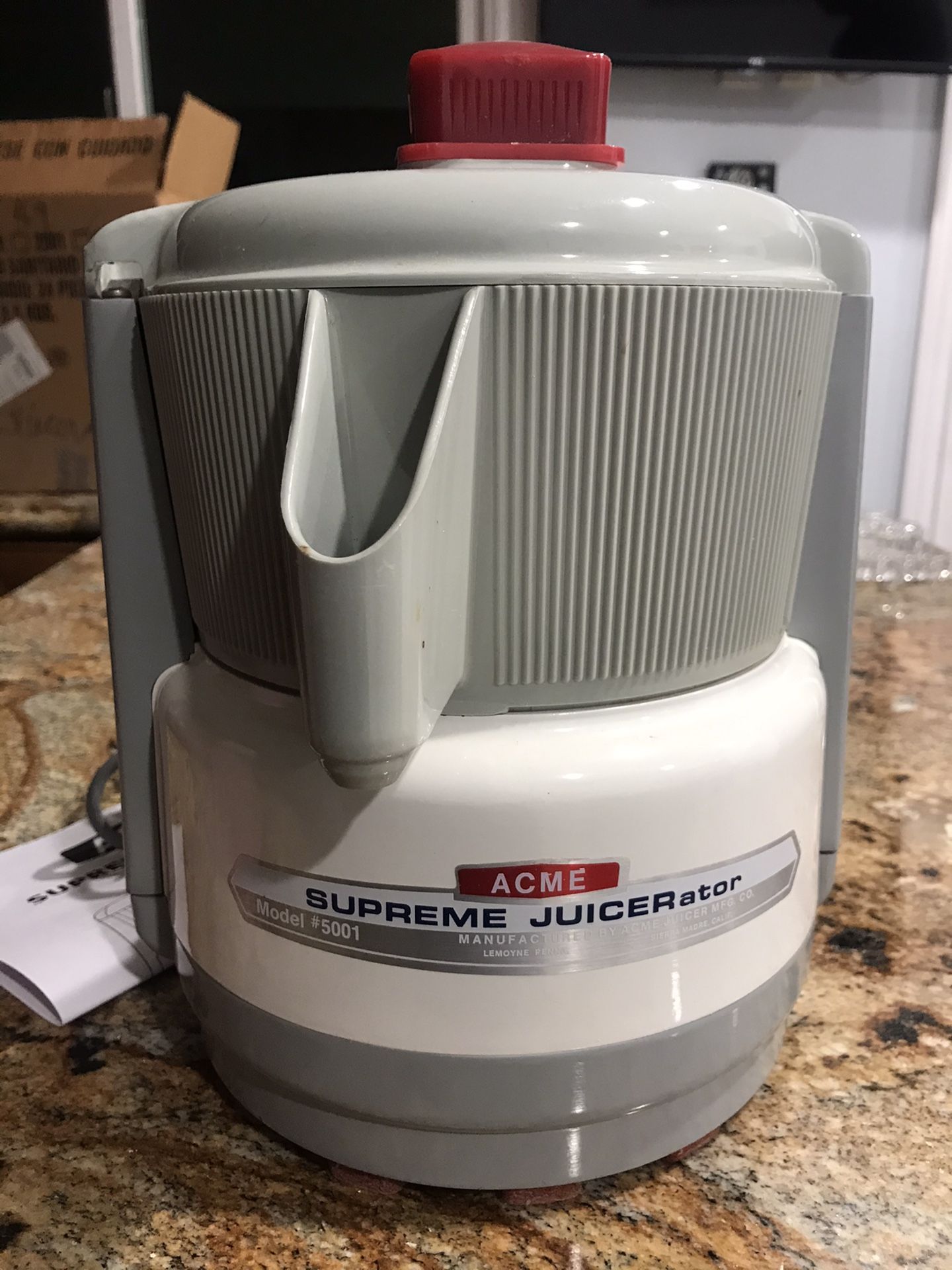 Acme juicerator 5001 hotsell