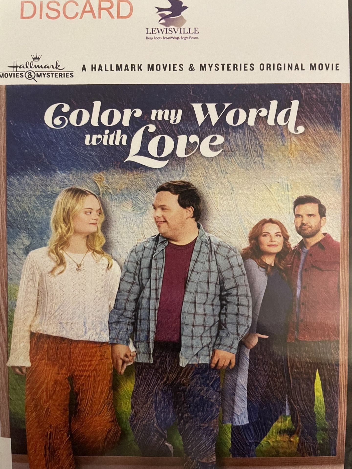 Hallmark’s COLOR My WORLD With LOVE (DVD-2022)