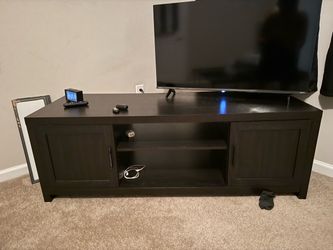 Tv on stand