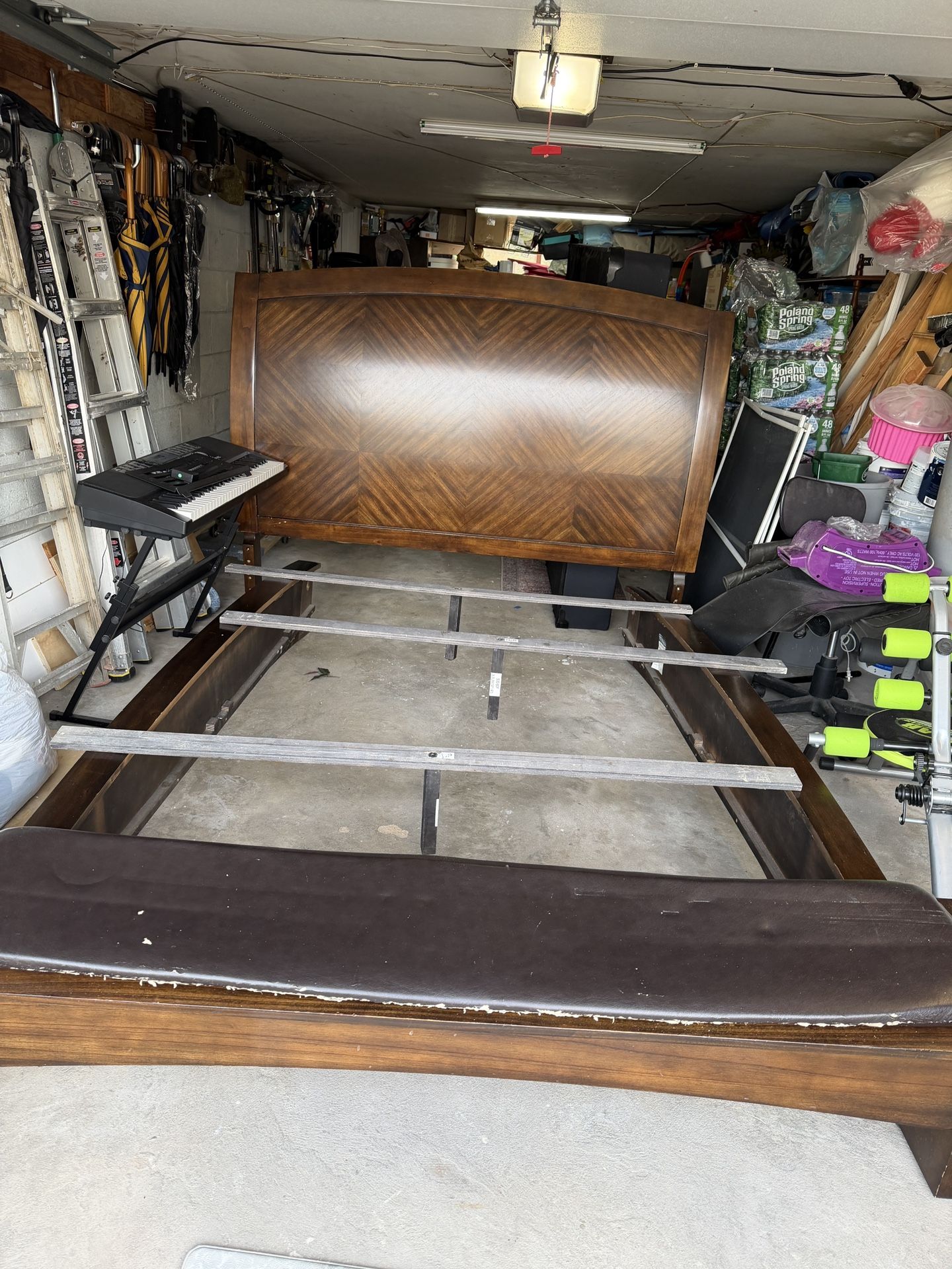 Queens Bed With The Box Frame