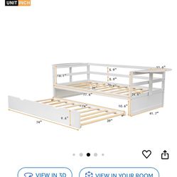 Twin Day Bed Trundle 