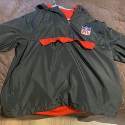 NFL windbreaker Zip Up