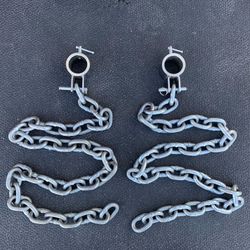 Olympic Weight Chain / Collars, Double & Triple Chains Available!