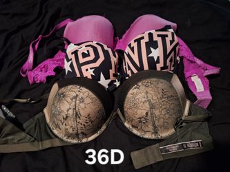 Pink And Victoria Secret Bras 