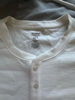 Sonoma Supersoft double-knit Henley