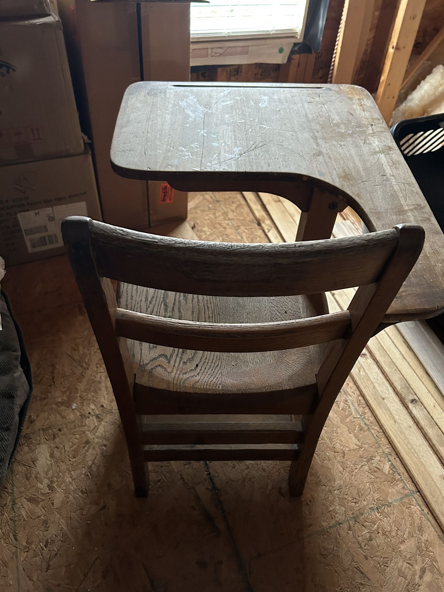 Vintage School Desk