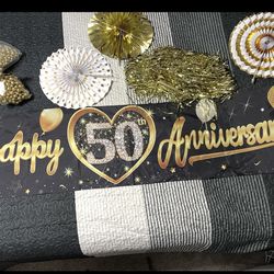50th Anniversary Decorations 