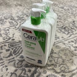 CeraVe Hydrating Facial Cleanser – Value Size 3 Pack (19 oz each)