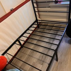 Twin Bed Frame (All Metal Sticks + Extras) 