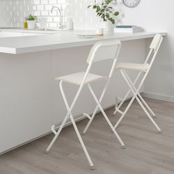 Ikea FRANKLIN
Bar stool with backrest, foldable chair