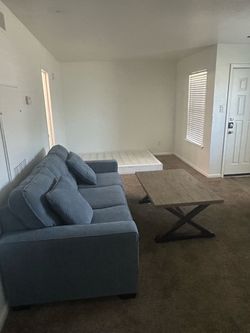 Beautiful sofa with table