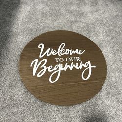 Wood Wedding Wall Decor 