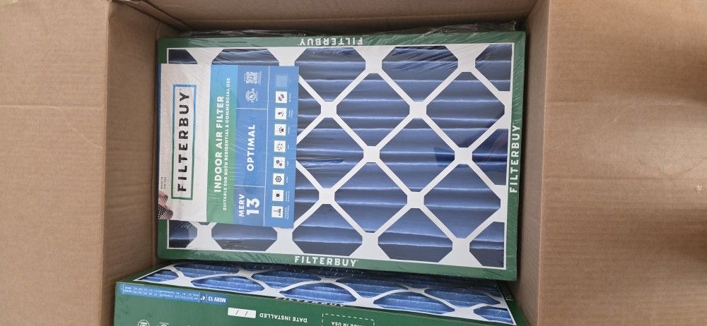 Air Filter 16x25x4 4 Pack