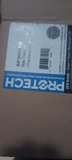 Protect Gas Control Thermostat 