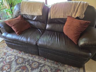 Two LaZboy couches