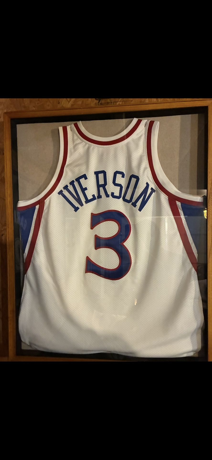 Jersey Frame Shadowbox 24x30 $60