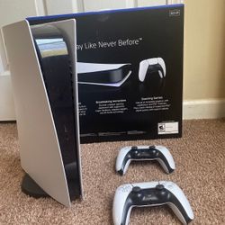 Ps5 With Wireless Headset