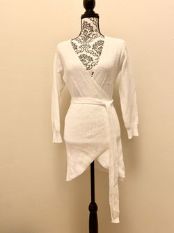 NWT Princess Polly Phenix Mini Dress White Sz S/M