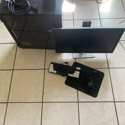 Beginner Gaming Pc  (everything In The Photo Comes With The Pc)
