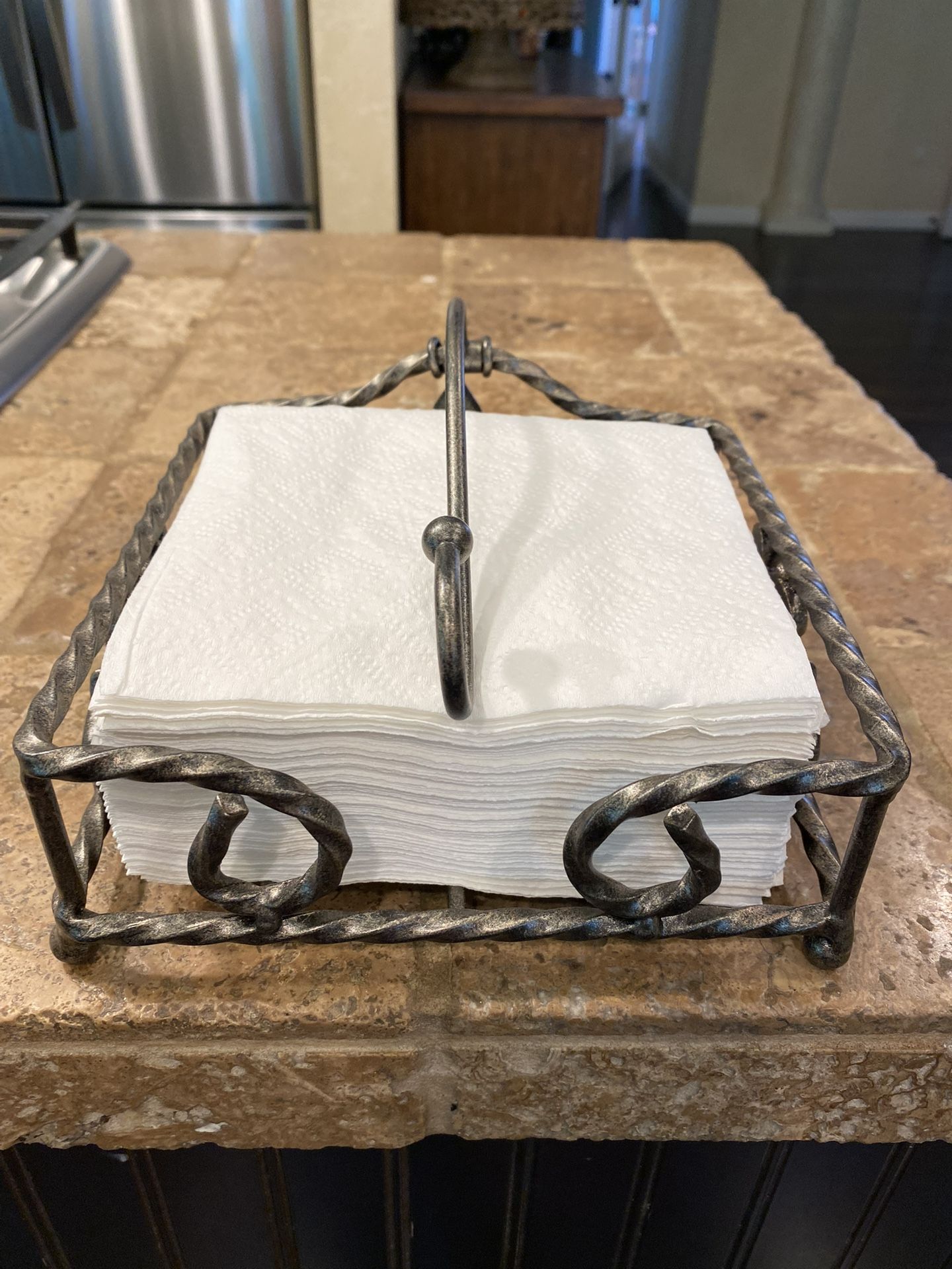 Cast Iron Napkin Holder
