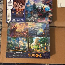 DISNEY and Harry Potter Puzzles