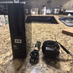 4TB Western Digital External Hard Drive