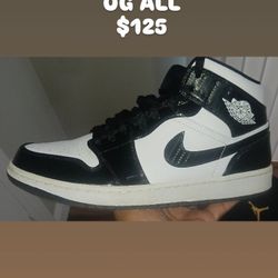 USED JORDAN 1 MID SIZE 12 $125