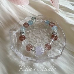 Brand New Hand Made Crystal Bracelet 014