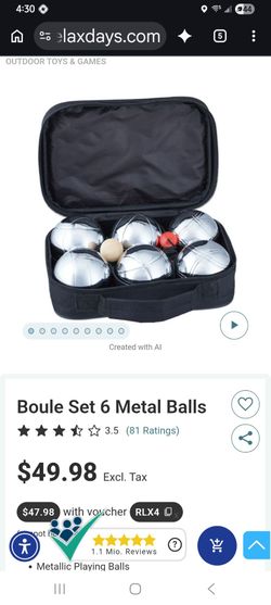 Lawn Bowling Balls by Boules