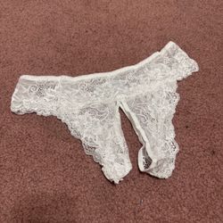 New Xxl White Lace Panty Lingerie 