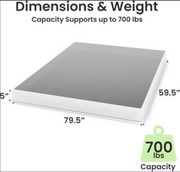 METAL BOX SPRING 5" QUEEN! NEW IN BOX! 1 LEFT! BOX SPRING DE METAL 5" QUEEN! NUEVO! QUEDA 1!