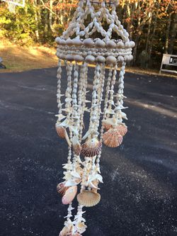 Shell wind chime