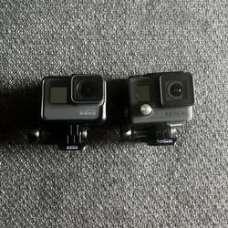 2 GoPro heros