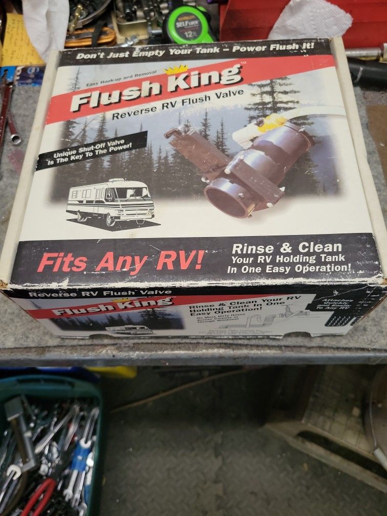 Rv Sewer Flush Valve Kit