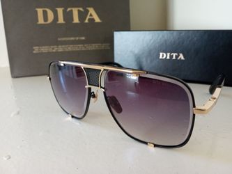 Dita Mach Five Authentic Luxury Gold Sunglasses