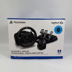 New Logitech G923 SE Racing Wheel and Pedals 991-000547