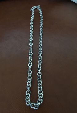 Unisex Sterling Silver Necklace