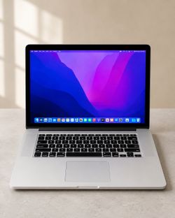 MacBook Pro 15”💻🔥Intel Quad Core i7 ⚡ 16GB RAM🚀512GB SSD💾Office/Logic/Final Cut 🎵🎬 1-Year Warranty ✅ $0 Down Finance 💳 💻 Microsoft Word Excel