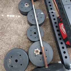 Weight Set With 5ft Bar (60inch) 