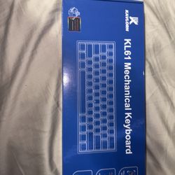 61-key wired mechanical gaming keyboard