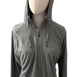 THE NORTH FACE Gray Fleece Full Zip Hoodie Women’s Size XS