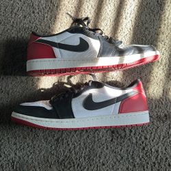 Bred Toe Jordan 1 Low 