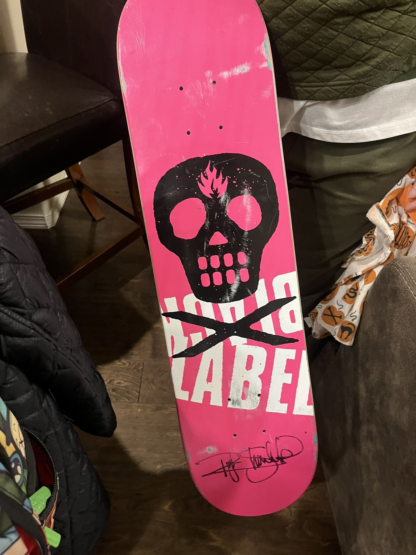Ryan Sheckler Signed Skateboard