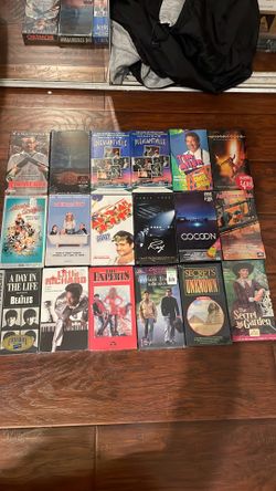 Factory seal vhs