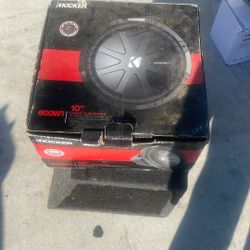 Kicker CompR 10 In Subwoofer