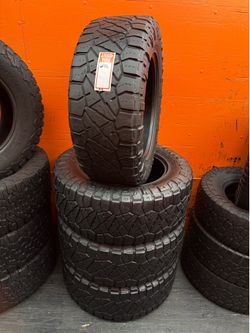 35x12.50R20 Nitto Ridge Grappler Full Set of 4 Tires