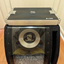 Sound Ordnance Subwoofer & Amp Combo