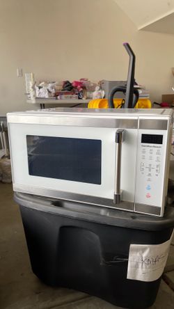 White microwave