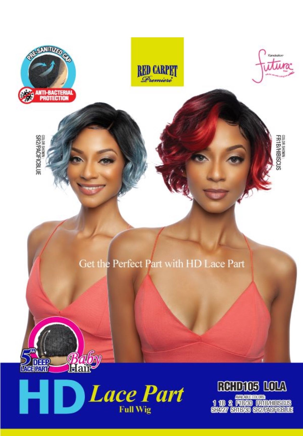 Wigs Available Color #1. #2 #1B